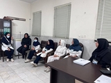 نشست صمیمی خدیجه حیدری با  گروه پرستاری  و مامایی بیمارستان شهدای سروستان برگزار شد