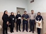تقدیر مدیر بیمارستان  و مدیر خدمات پرستاری از پزشکان به مناسبت روز پزشک