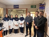 بازدید سرپرست شبکه بهداشت و درمان از بیمارستان شهدای سروستان